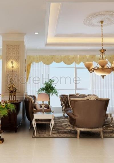  Thiết kế nội thất chung cư tân cổ điển cao cấp tại KEANGNAM